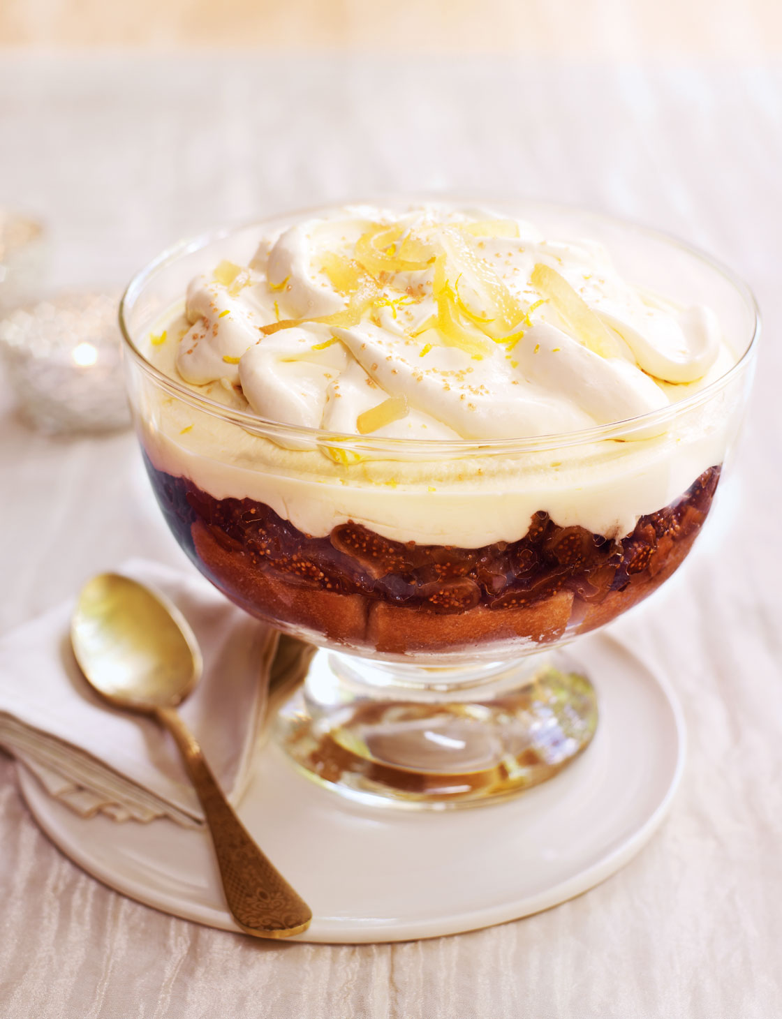 Figgy pudding trifle Sainsbury's Magazine